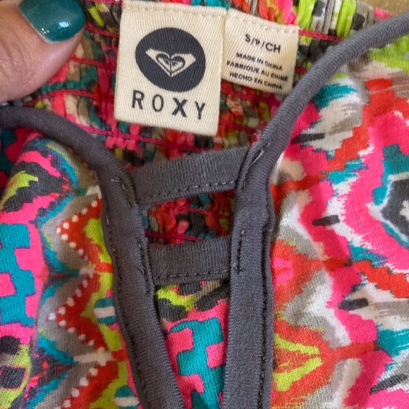 Roxy Strapless Sundress Small - Picture 6 of 8